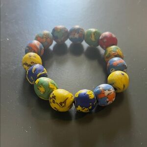 Hand Painted Krobo Bracelet